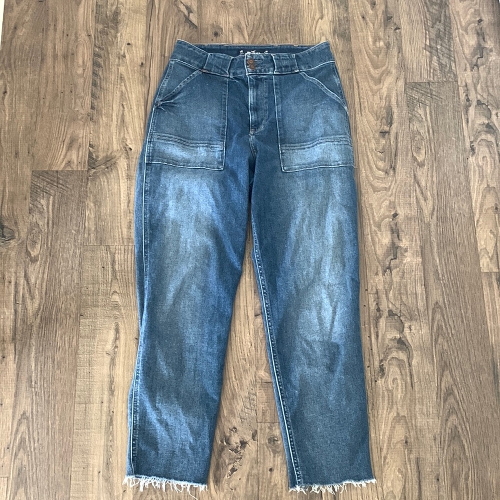 Hollister mom jeans